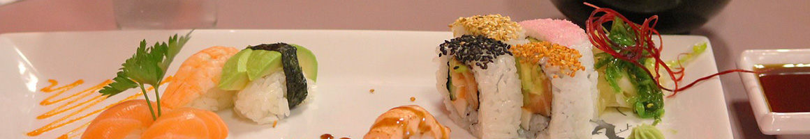 Eating Japanese Sushi at Style Sushi/Yasuo Ramen&Sushi restaurant in Union, NJ.